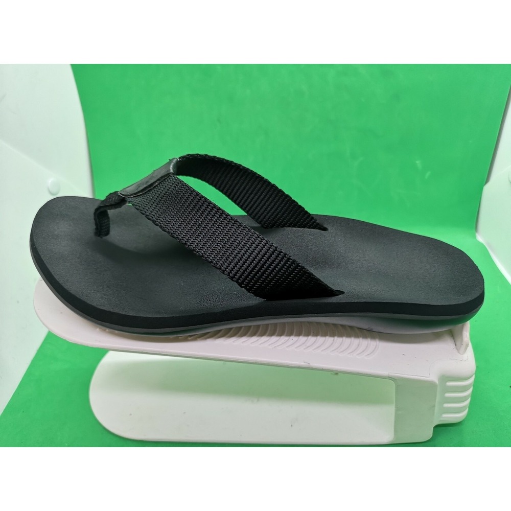 Island Slipper Women's Black Moku Wahine Jungle Size 9